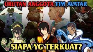 INILAH URUTAN ANGGOTA TIM AVATAR TERKUAT DI AVATAR THE LAST AIRBENDER