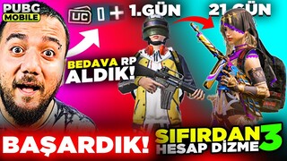 YENİ HESABIMA PARA YÜKLEMEDEN BEDAVA ROYALE PASS ALDIM! (GERÇEK) PUBG Mobile Sıfırdan Serisi SEZON 6