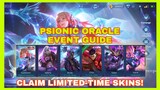 PSIONIC ORACLE EVENT GUIDE! GET GUINEVERE LIMITED-TIME LEGEND SKIN AND S.T.U.N. SKINS! MLBB