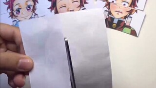 【رسم يدوي】 هل من الممكن أن "تقطع" لوحة رسمتها؟ لا أفهم هذه الحركات الغريبة!