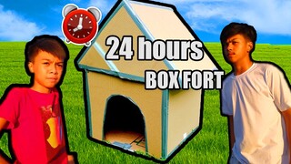 24 HOURS CHALLENGE BOX FORT l DISSLE DAMB TV