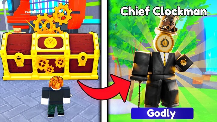 😱I GOT A NEW CHIEF CLOCKMAN!!⏱️NEW UPDATE! 💎 | Roblox Toilet Tower Defense