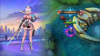 Fanny New Upcoming Valentine Skin | Heart Afloat Gameplay | Mobile Legends: Bang Bang