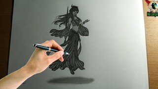 วาดรูปการ์ตูน EP3 การสร้างโมเดลร่างภาพ3มิติ วาดรูปอนิเมะชั่น สอนวาดรูป วาดรูป3มิติ วาดรูปด้วยดินสอ