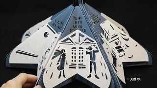 【立体书】自制立体书《雨天》Rainy days 雨伞书