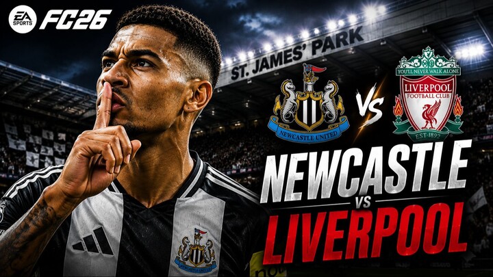 Liverpool vs Newcastle United 🔥 | Full Match Gameplay | FC 26