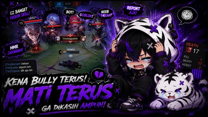 😭 MATI TERUS GAK DIKASIH AMPUN! | MLBB Ranked Highlights