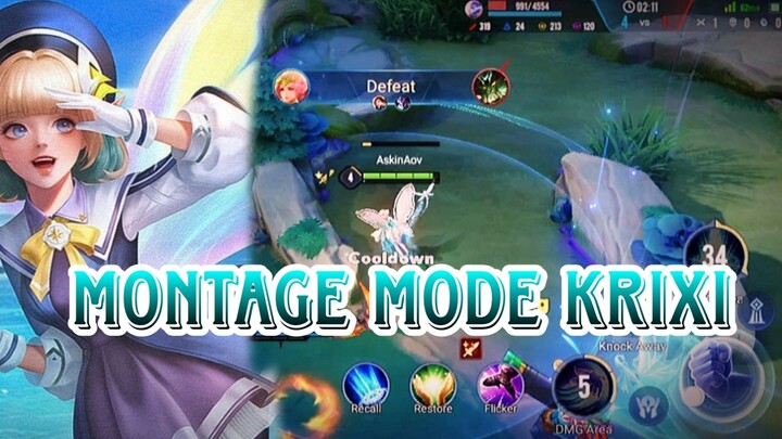 MONTAGE MODE KRIXI
