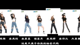 【中字直拍】同屏对比 你最喜欢谁的舞蹈？Billlie - RING ma Bell