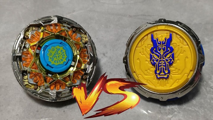 Polar Golden Shield S VS Raging Dragon King Hurricane Soul Sword Spinning Top