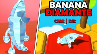 PEGUEI a SKIN BANANA MAIS RARA! Banana de DIAMANTE no Stumble Guys