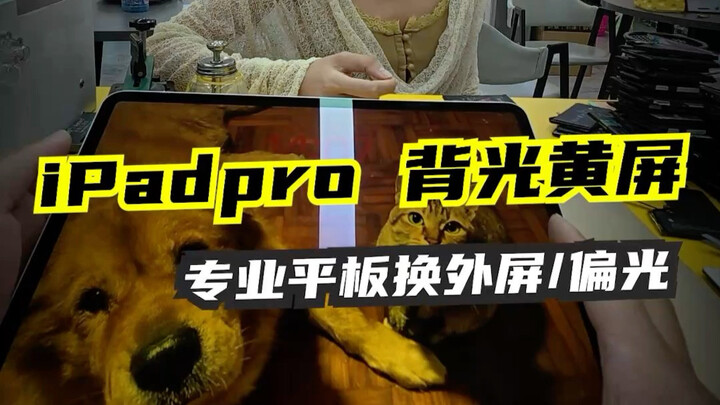 Nhật ký bảo dưỡng An Nam 008｜Thay đèn nền cho iPad Pro bị màn hình vàng
