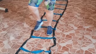 ESCADA DE AGILIDADE / TREINO NA TERCEIRA IDADE