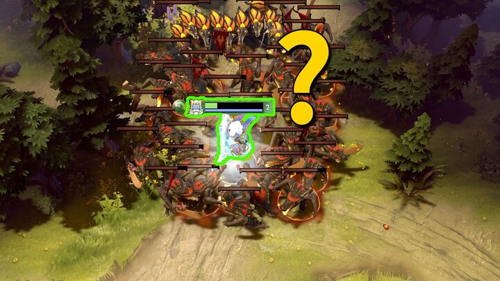 【仇恨机制】笑死，新人进DOTA2竟然被小兵乱杀？