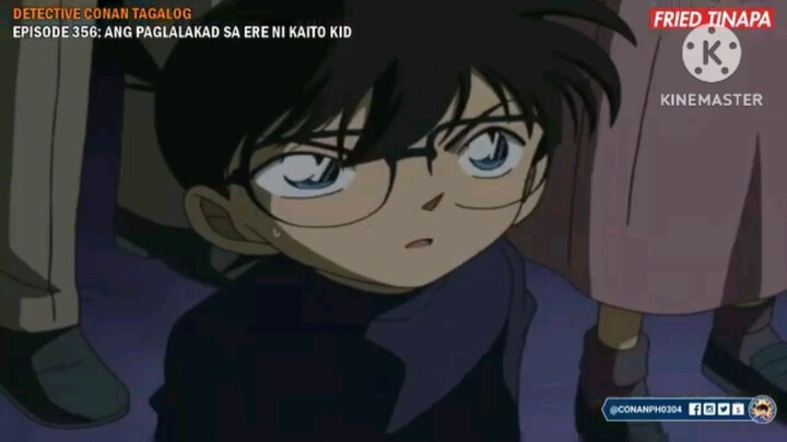 Detective Conan Episode 356 Ang Paglalakad Sa Ere Ni Kaito Kid Tagalog Dubbed on Bilibili