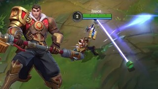 Wild Rift: New Champion Jayce (Fighter/Marksman) Gameplay