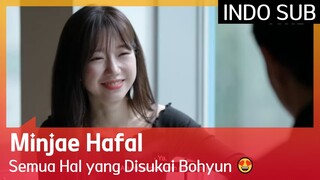 Minjae Hafal Semua Hal yang Disukai Bohyun 😍 #EXchange 🇮🇩INDOSUB🇮🇩