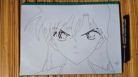 Drawing Ran Mouri From Detective Conan Speed Drawing Step By Step 2 Bilibili