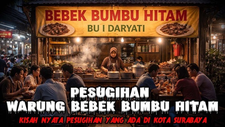 KISAH NYATA PESUGIHAN WARUNG BEBEK BUMBU HITAM BU DARYATI DI SURABAYA