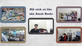 Vlog #19: Lần đầu đi hội sách xả kho cuối năm nhà Amak Books