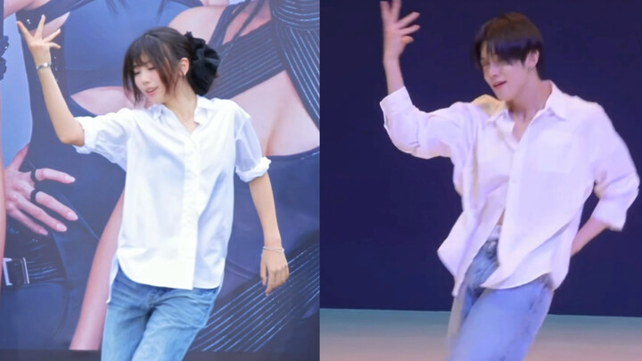 [isytt-txt] How come even the angle at which the shirt flutters is the same?!
