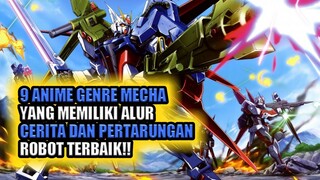 PERTARUNGAN ROBOT TEREPIC!! 9 Anime genre mecha yang memiliki alur cerita terbaik