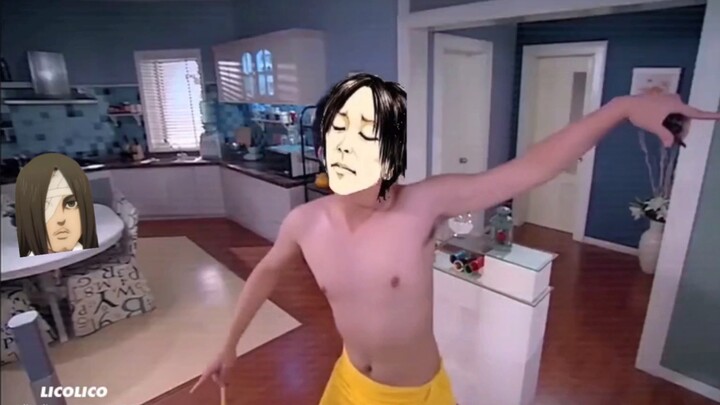 Eren: Tôi đã tự do. Hajime Isayama: Bạn có tự do hay không thì tôi không biết, nhưng dù sao thì tôi 