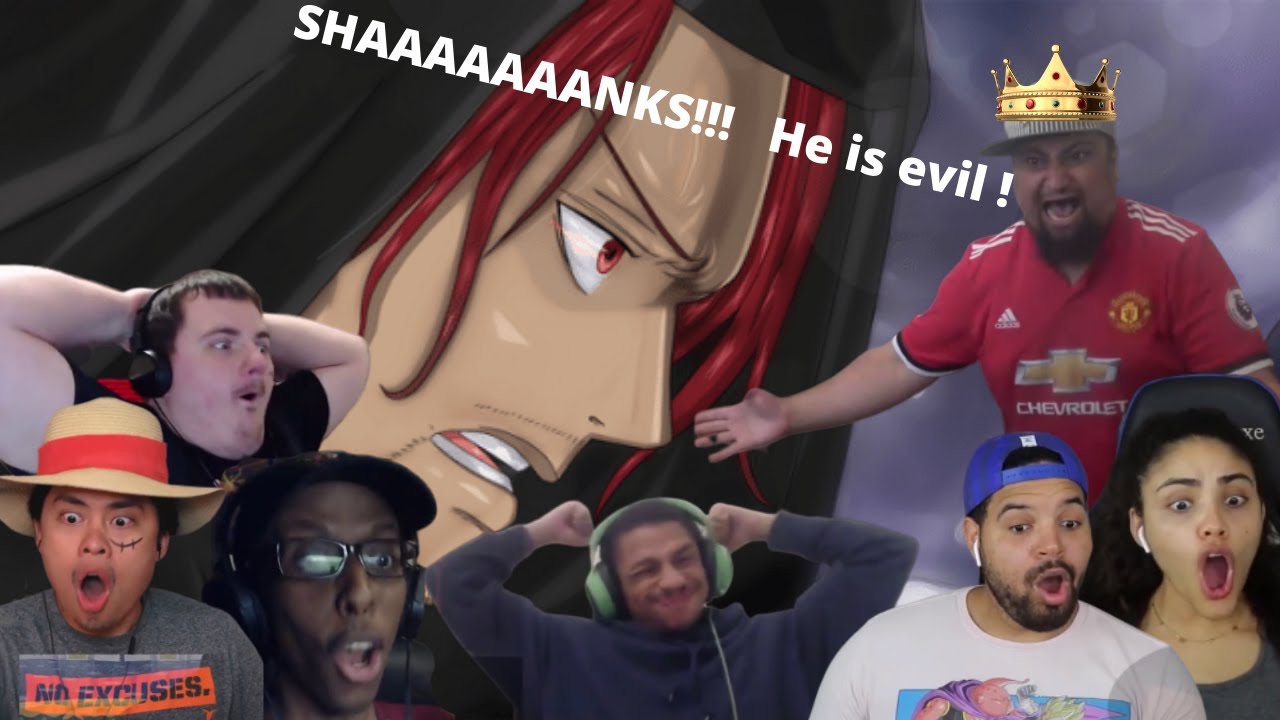 Shanks Meets The Gorosei One Piece Episode 7 Reactions Bilibili
