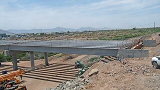 Infrastructure Time-lapse, Bridge Construction and Demolition