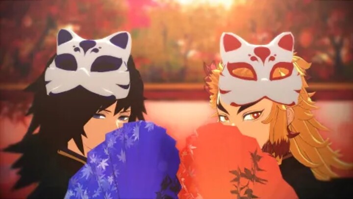【Demon Slayer MMD】สุขาวดีสวรรค์ [เรนโงคุ เคียวจูโร่・โทมิโอกะ กิยู]