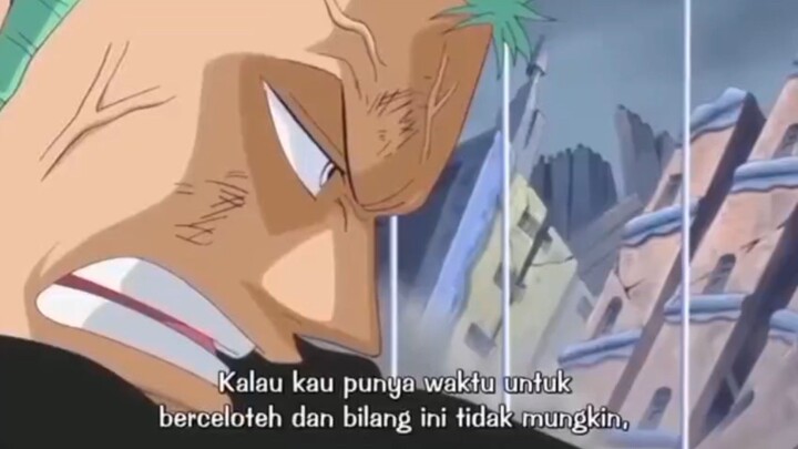 one piece Luffy vs zoro