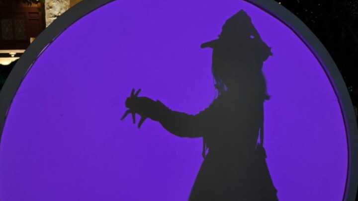 Isn’t it normal for Zidan to make a rabbit shadow puppet? (Halloween special—viewer discretion advis