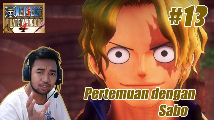 ONE PIECE PIRATE WARRIORS 4 INDONESIA (13) - PERTEMUAN DENGAN SABO