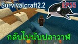 กลับไปนับปลาวาฬที่บ้านเก่า | survivalcraft2.2 EP55 [พี่อู๊ด JUB TV]