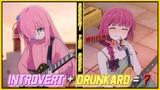 Lvl 100 introvert guitarist + Lvl 100 alcoholic bassist = Unlimited Clout! - Anime Recap