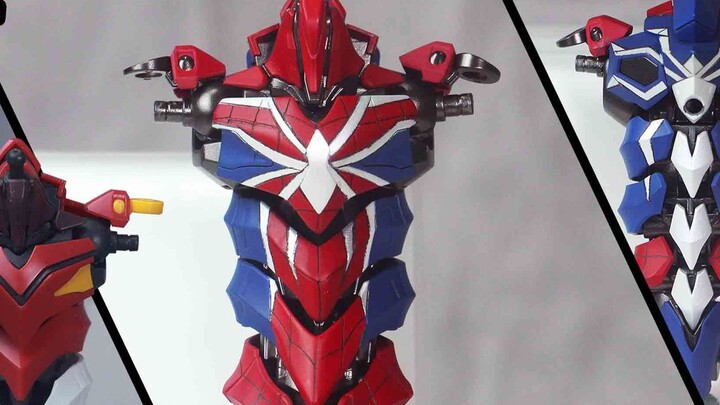 The greater the ability, the bigger the logo, EVA Beast Spider-Man