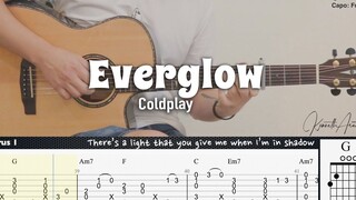 光前奏就震撼了无数歌迷的《Everglow》Coldplay 【吉他演奏】