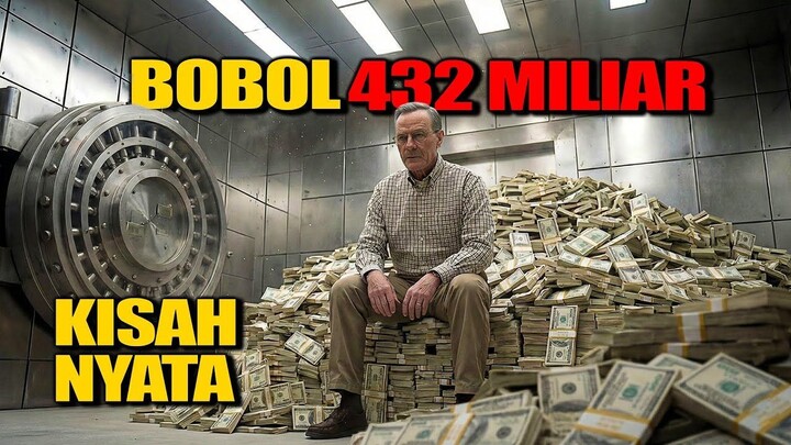 KISAH PENSIUNAN JENIUS YANG BERHASIL BOBOL 432 MILIAR DENGAN KECERDASANYA‼️