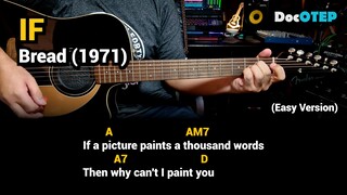 If - Bread (1971) Easy Guitar Chords Tutorial with Lyrics Part 2 REELS
