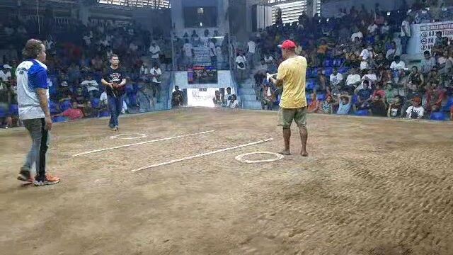 Win at Montalban cockpit arena