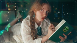 ASMR | Your Classmate FLIRTS with You ❤️ (while studying)