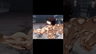 Baki Hanma vs Biscuit Oliva #anime #baki #shorts