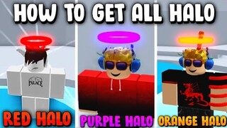 How to Get *ALL HALOS* in Tower Of Hell