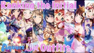 The Initial Aqours UR Outfits Results