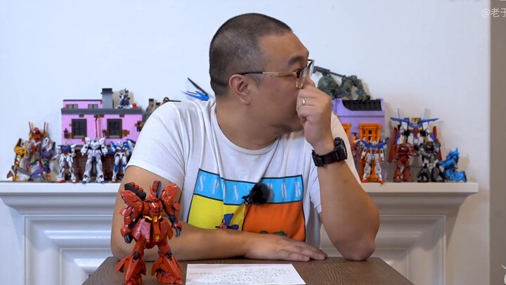 [Đánh giá Bandai RG Gun] Lao Yu là fan của Gu Ailing! --Tập 3 "RG Sazabi"