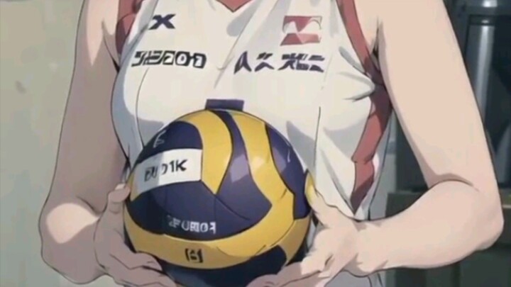 When anime girls play volleyball