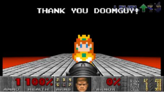Doomguy sẽ là OP trong Super Mario Bros.