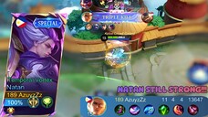 Natan Still Strong 🥇🥇| The Best Gameplay Natan, Best Build and Emblem Natan
