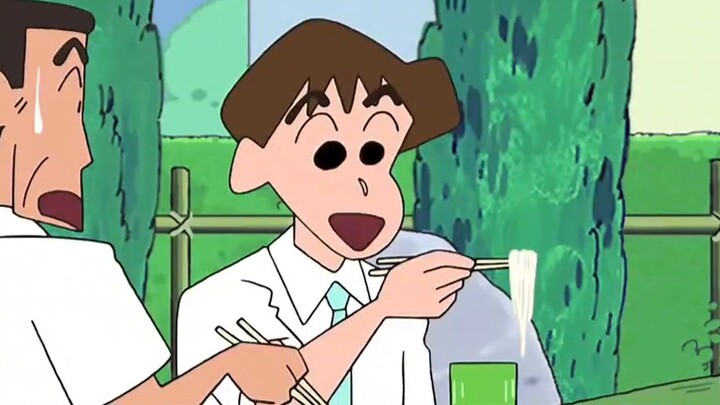 Concept god Xiaoxin ate the flowing plain noodles for the first time, but unexpectedly signed a big 