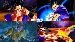 NEW DBS Ultimate Gohan, Gamma 1 & 2 FULL GAMEPLAY & SKILLS Showcase| Dragon Ball Xenoverse 2 (DLC15)